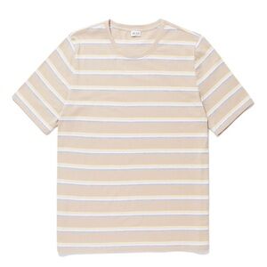 KULE womens Tan Striped Tee